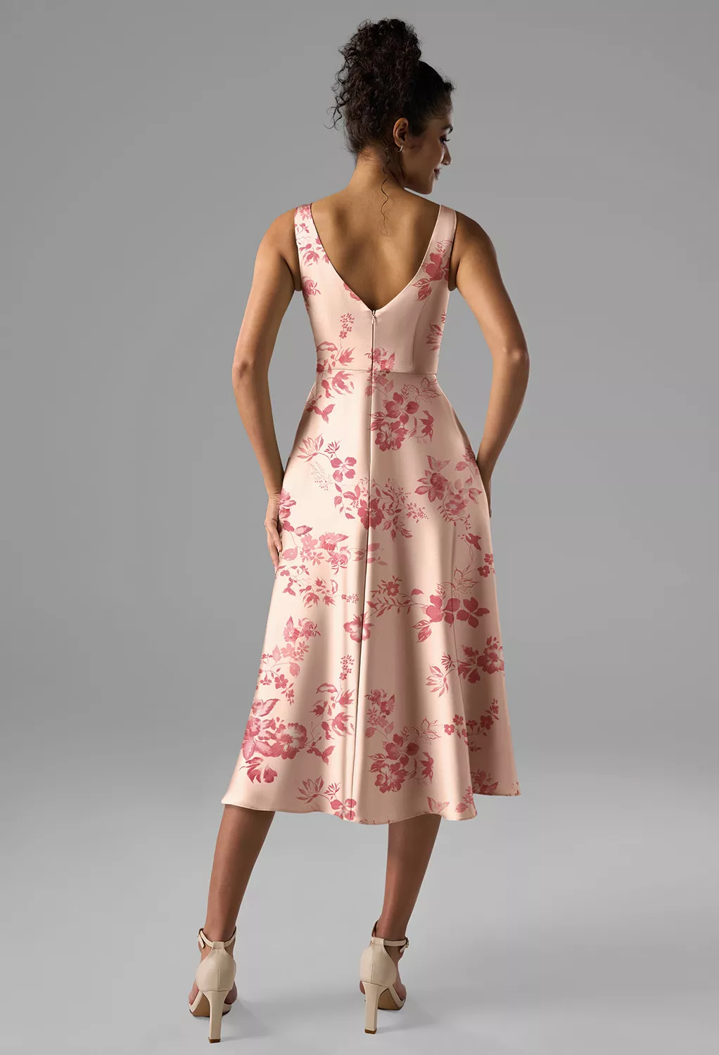 AW Asa Pink Cherry Blossom  Black Tie Wedding Guest Dresses